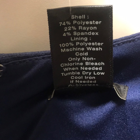 NWT Ann Taylor Professional Navy Dress. - Picture 5 of 5